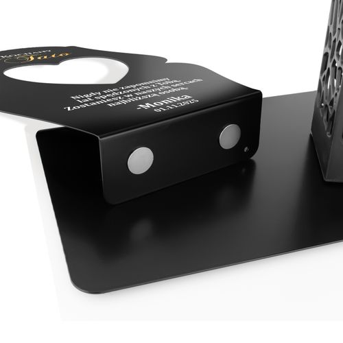 Znicz SOLARNY Ażurowy z Podstawką DEDYKACJA dla Taty PAMIĄTKA OZDOBNY na Arena.pl