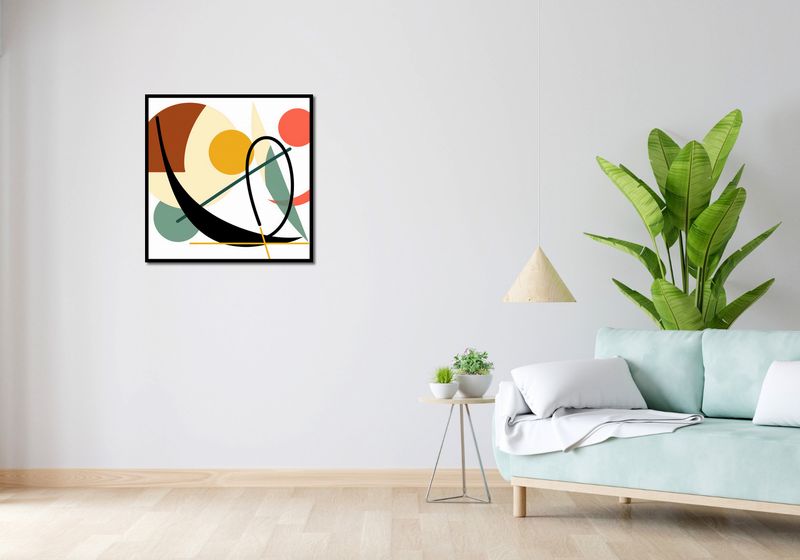 Plakat 70x70cm Ruch Sztuki zdjęcie 4