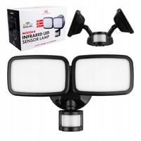 Lampa Ścienna LED zewnętrzna czujnik ruchu zmierzchu kinkiet PIR zewnętrzna