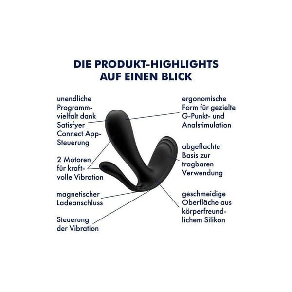 Wibrator Masażer Łechtaczki Satisfyer Top Secret+ zdjęcie 7