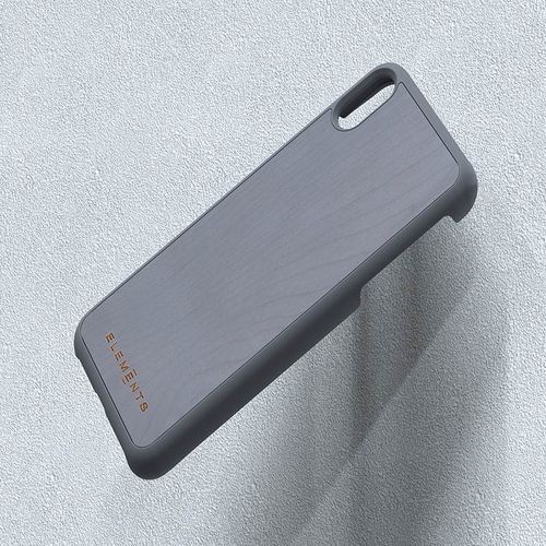 Drewniane etui do iPhone Xs Max (Mid Grey) #0 na Arena.pl