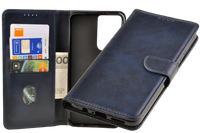 Etui portfel Wallet do Motorola Moto G35 5G granatowy