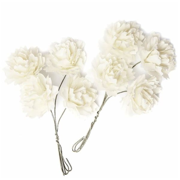 KWIATY PAPIEROWE BIAŁE CEKP-074 DP CRAFT zdjęcie 1