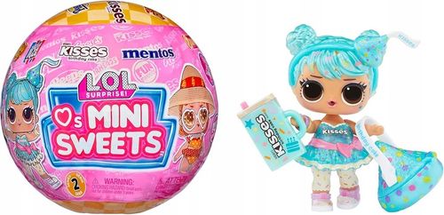 LOL SUPRISE MINI SWEETS SŁODYCZE MINILALKI ZESTAW KULA 7 NIESPODZIANEK na Arena.pl