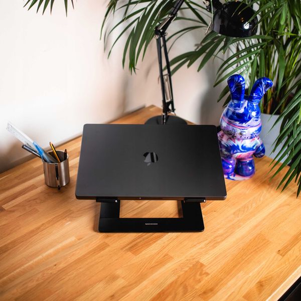 Spacecase Laptop Aluminium Stand Black zdjęcie 6