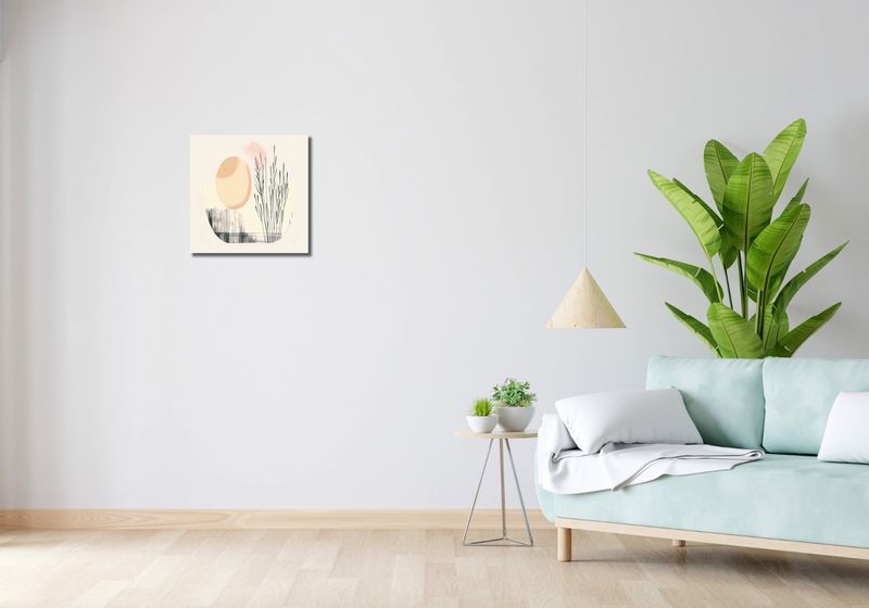 Obraz 40x40cm Roztańczone Słońce zdjęcie 2