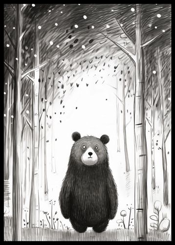 Plakat 42x59,4cm Ciekawski Miś na Arena.pl