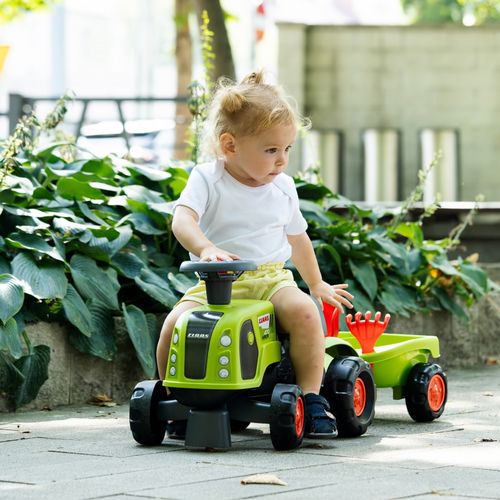 FALK Jezdzik Claas 470 Arion Zielony z Przyczep na Arena.pl