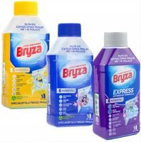 Zestaw Mix Bryza Lanza płyn do czyszczenia pralki Lemon Oryginal 3x 250ml