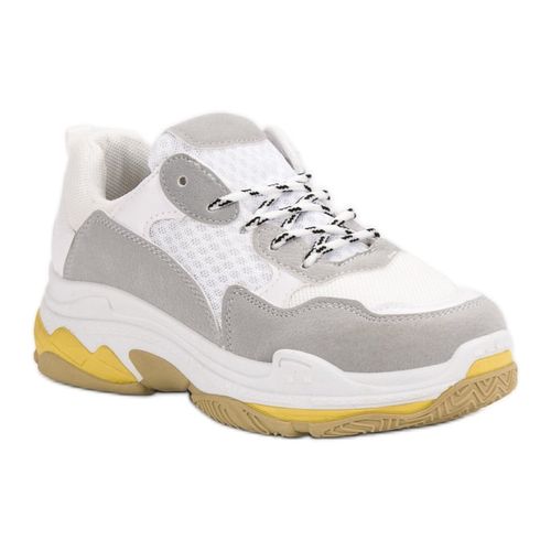 Białe Sneakersy Na Platformie r.39 na Arena.pl