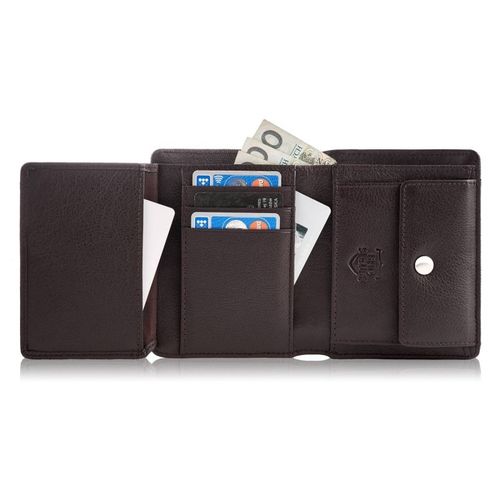 portfel męski brodrene z ochroną rfid brązowy g-06lc na Arena.pl