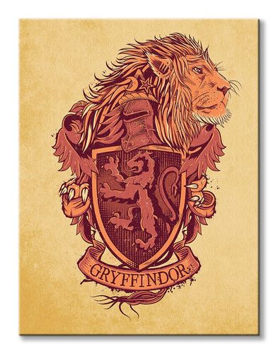 Harry Potter Gryffindor - obraz na płótnie 60x80 cm na Arena.pl