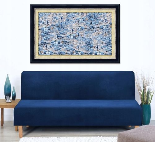 POKROWIEC NA WERSALKĘ SOFĘ WELUR PREMIUM 190-210CM na Arena.pl