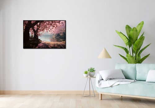 Plakat 91,5x61cm Spokój Sakury na Arena.pl