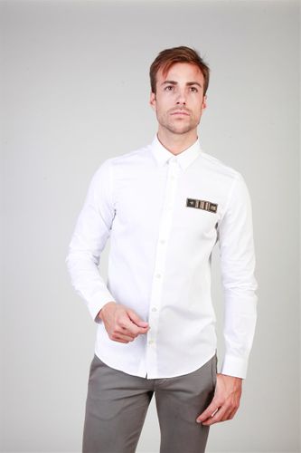 Cavalli Class koszula męska biały 52 na Arena.pl