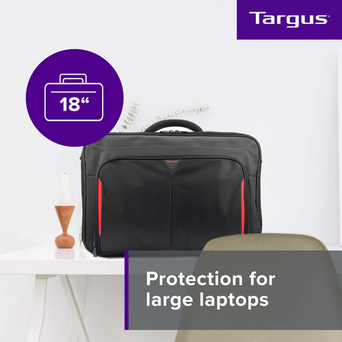 targus torba na notebooka classic+ 17-18" clamshell (cn418eu) na Arena.pl
