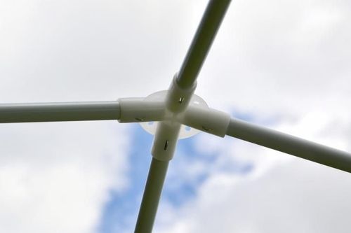 Pawilon ogrodowy 3 x 3 m + 2 ścianki boczne z oknami na Arena.pl