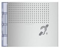 SFERA: Plakietka modułu Teleloop - Aluminium Legrand 352701