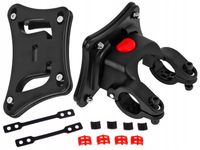 Uchwyt koszyka kierownicę 25,4 31,8 click mocowanie zaczep kosza zdejmowany