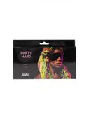 mask party hard shy black