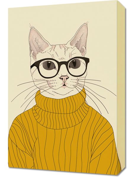 Obraz 40x60cm Intelektualista zdjęcie 1