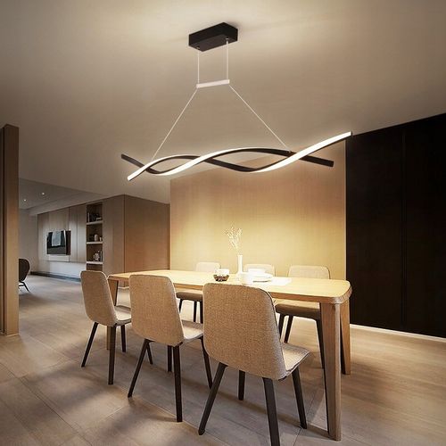 Lampa SANTIAGO I wisząca LED długa nad stół nowoczesna 90cm Wobako 35W na Arena.pl