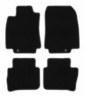 Dywaniki welurowe BASIC czarne Nissan Tiida C11 2004-2012