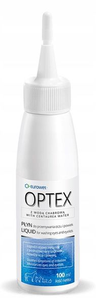 OPTEX płyn 100ML DO przemywania OCZU PIES/KOT zdjęcie 1