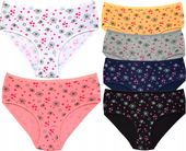MAJTKI damskie BAWEŁNIANE BAWEŁNA figi PEŁNE rozmiar XXL x 6 sztuk