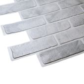 Panele Ścienne 3D PCV Stara Cegła Szara Old Brick Grey