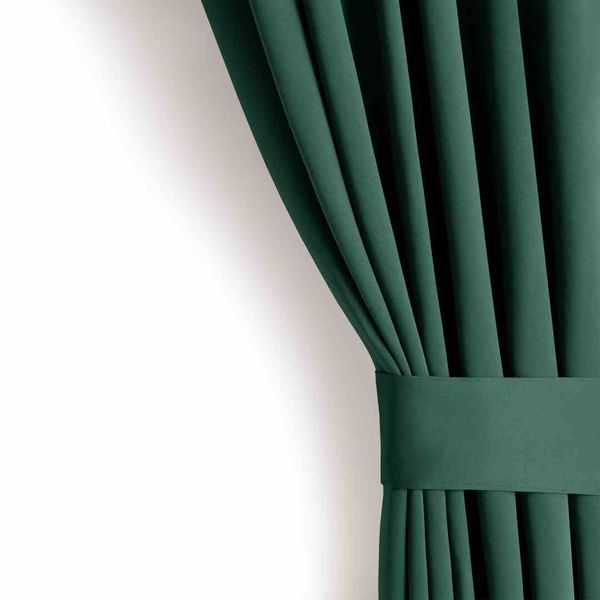 CURT/AH/BLACKOUT/EYELETS/D.GREEN/140X175/1PC zdjęcie 2