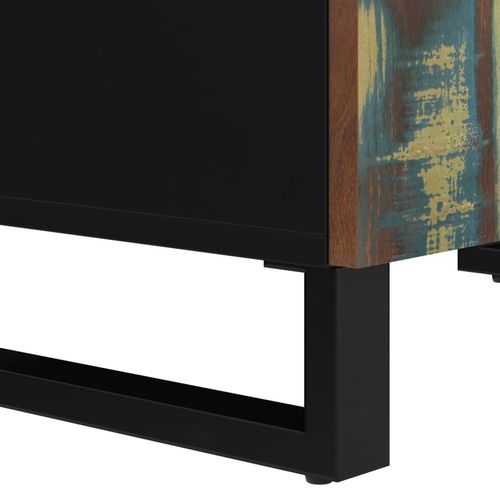 Szafka z 4 drzwiczek, 60x33x75 cm, lite drewno odzyskane na Arena.pl