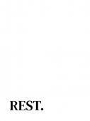Plakat 60x80cm Z Napisami Nowoczesny Cytat Rest