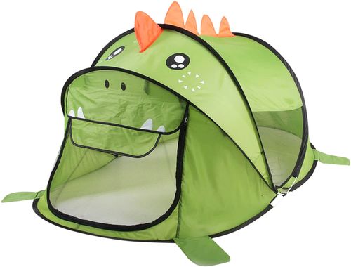 namiot samorozkładający dla dzieci domek do domu ogrodu zielony dinozaur na Arena.pl