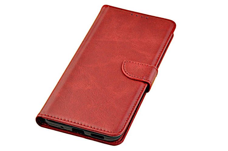 Etui portfel Wallet do Xiaomi Redmi 12C czerwony zdjęcie 2