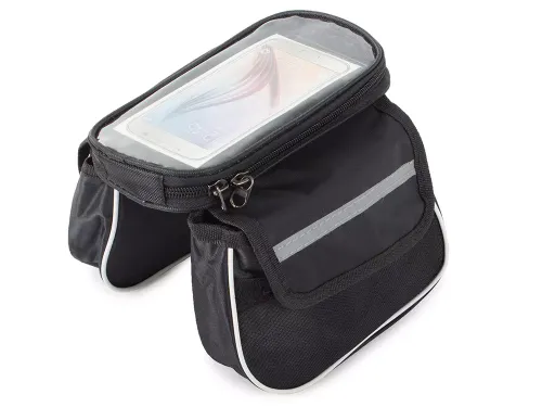 Torba rowerowa sakwa na ramę rower etui na telefon na Arena.pl