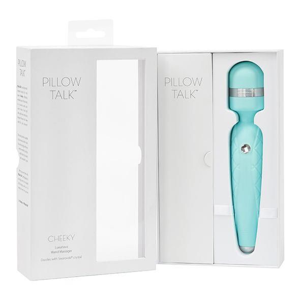 Pillow Talk - Cheeky Wand Massager Teal zdjęcie 9