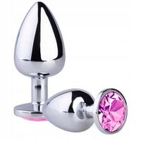 DUŻY Stalowy Korek Analny DLA ZAAWANSOWANYCH L