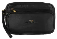 saszetka męska z naturalnej skóry — peterson