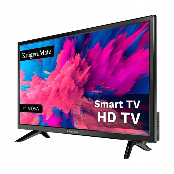 Telewizor 24'' Kruger&Matz HD SMART TV VIDAA 3xHDMI 2xUSB DVB-T2 H.265 HEVC zdjęcie 9