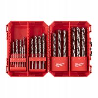 ZESTAW WIERTEŁ DO METALU HSS-G 1-13mm 25szt MLIWAUKEE 4932493870