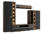 Meblościanka Zestaw Mebli Do Salonu I Carpenter + Grey KADY FD - 2 Kolory