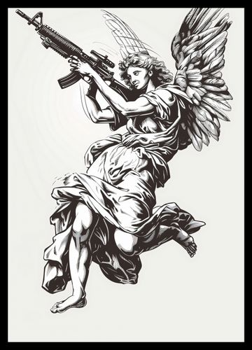 Plakat 29,7x42cm Anioł Wojny na Arena.pl