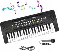 ELEKTRONICZNY KEYBOARD DLA DZIECI Z MIKROFONEM