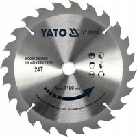 2X YATO PIŁA TARCZOWA 190 x 20mm 24-ZĘBY WIDIOWE 60634
