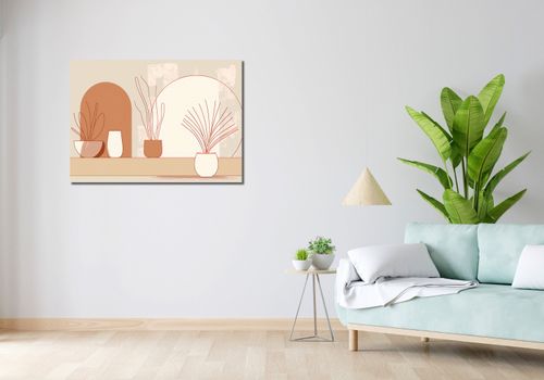 Obraz 100x70cm Widok Roślin na Arena.pl