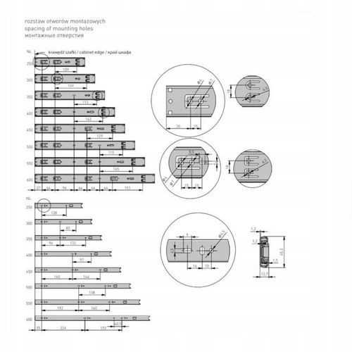 PROWADNICA KULKOWA H45 GTV VERSALITE PLUS+ 500 40KG CICHY DOMYK SOFT na Arena.pl
