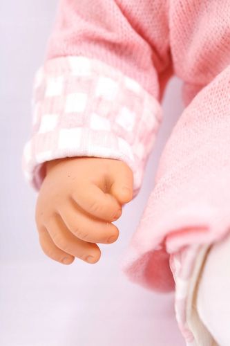 Lalka Bobas Interaktywna Miękka Jak Żywa Duża 42cm Śpiewa Mówi Dziewczynka na Arena.pl