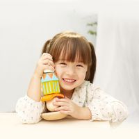 DLA DZIECI  DREWNIANA UKŁADANKA PIRAMIDKA