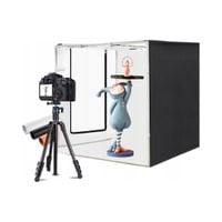 Puluz Namiot Bezcieniowy 80cm Do Fotografii Zdjęć Produktowych LED 5500K